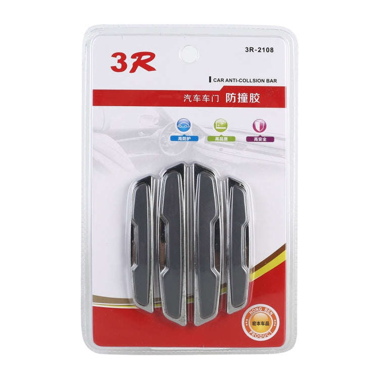 4 PCS Car Door Side Guard Anti Crash Strip Car Exterior Avoid Bumps Collsion Impact Protector Fas...