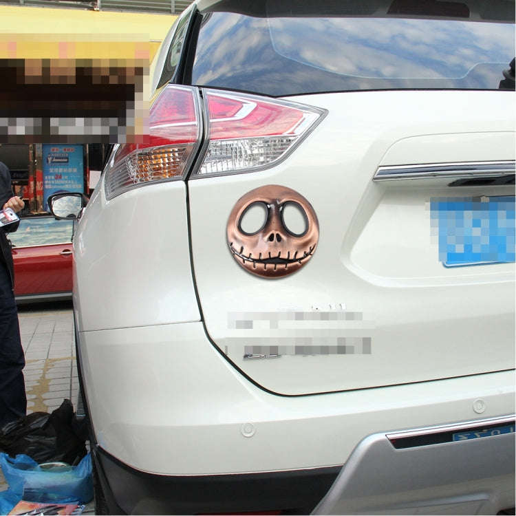 Skull Bone Shape Auto Sticker 3D Metal Fashion Car Stickers, Skull Bone, Skull Bone2, Skull Bone ...