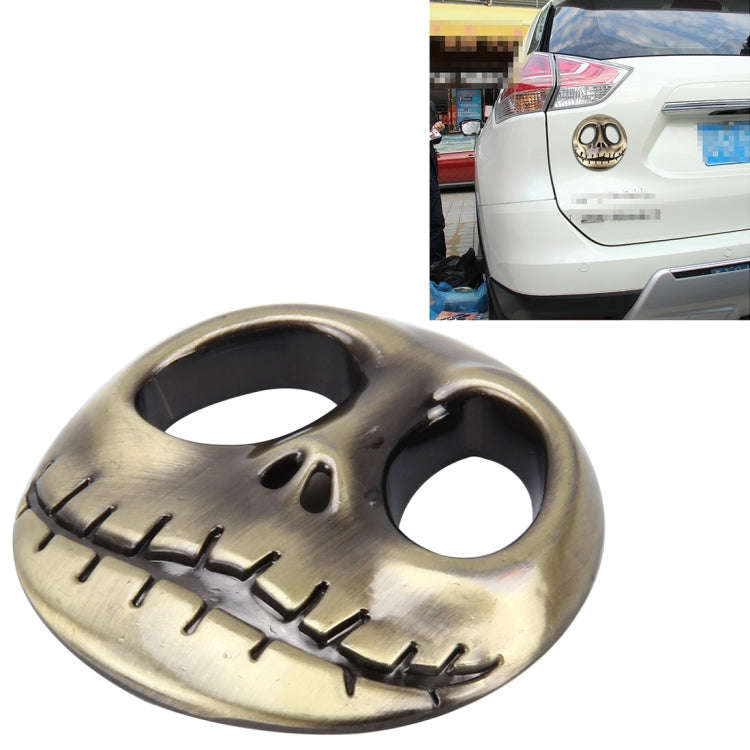 Skull Bone Shape Auto Sticker 3D Metal Fashion Car Stickers, Skull Bone, Skull Bone2, Skull Bone ...