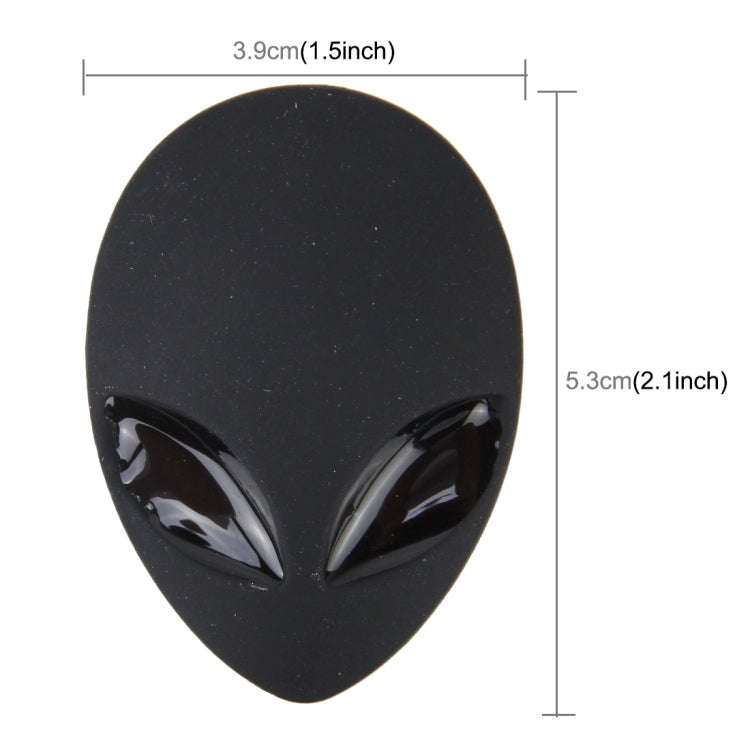 Wizard Head Shape Auto Sticker 3D Metal Fashion Car Stickers, Wizard Head
