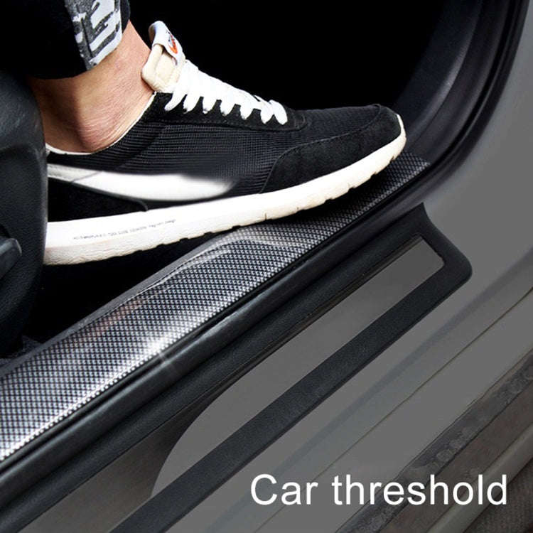 Universal Car Door Threshold Decoration Strip Decorative Sticker, Size : 10CM x 3M, Size : 10CM x...