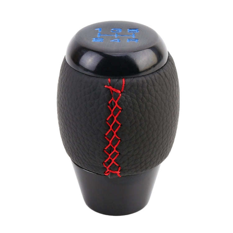 Universal Car Leather Metal Gear Shift Knob Modified Car Auto Transmission Shift Lever Knob, Shif...