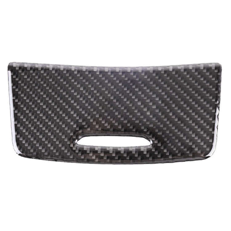 Car Carbon Fiber Ashtray Panel Decorative Sticker for Mercedes-Benz GLA 2015-2018, Ashtray Panel