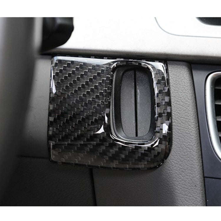 Car Carbon Fiber Key Panel Decorative Sticker for Audi A4L / A5 / Q5 2009-2016, Key Panel