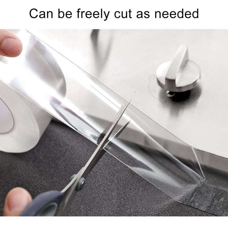 Acrylic Rubber Kitchen and Bathroom Waterproof Moisture-proof Tape Mildew Proof Stickers Size: 2c...