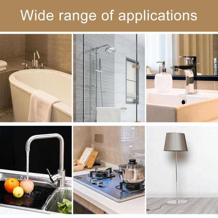Acrylic Rubber Kitchen and Bathroom Waterproof Moisture-proof Tape Mildew Proof Stickers Size: 2c...