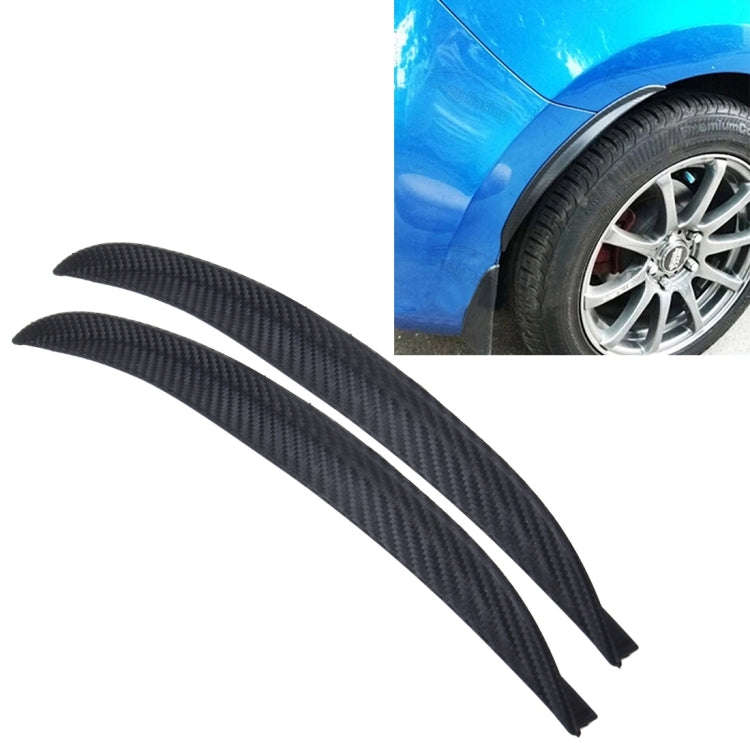 2 PCS Car Auto Rubber Fender Guard Protection Strip Scratch Protector Sticker, Size: 34*2cm, Size...