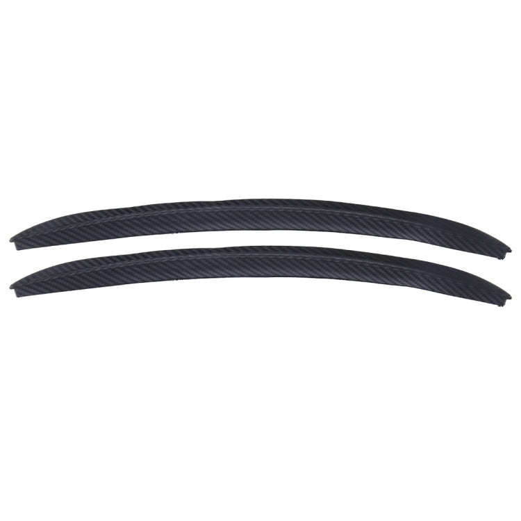 2 PCS Car Auto Rubber Fender Guard Protection Strip Scratch Protector Sticker, Size: 34*2cm, Size...