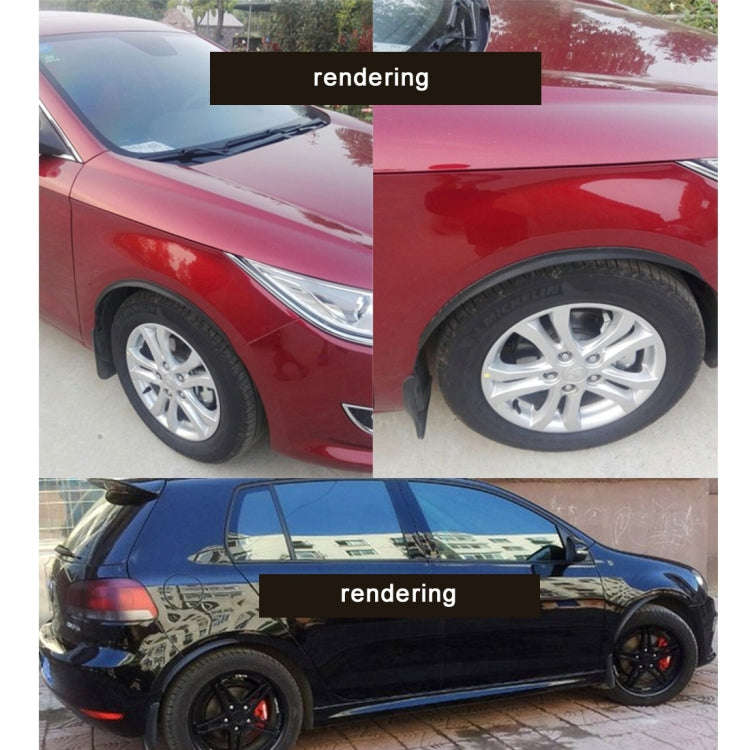 2 PCS Car Auto Rubber Fender Guard Protection Strip Scratch Protector Sticker, Size: 34*2cm, Size...