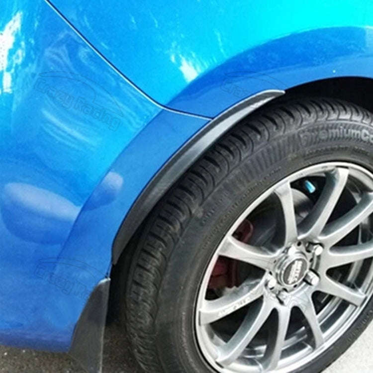 2 PCS Car Auto Rubber Fender Guard Protection Strip Scratch Protector Sticker, Size: 34*2cm, Size...