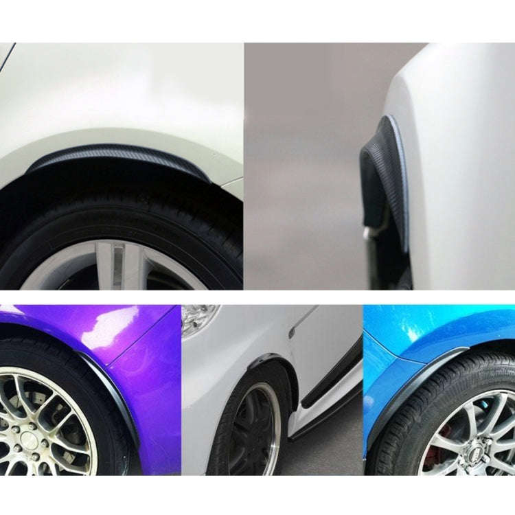 2 PCS Car Auto Rubber Fender Guard Protection Strip Scratch Protector Sticker, Size: 24*2cm, Size...