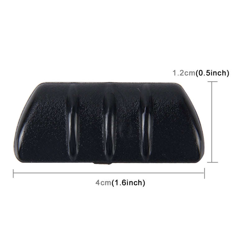 10 PCS Car Exterior Rubber Noise-cancelling Airflow-adjusting Kit, Noise-cancelling Airflow-adjus...