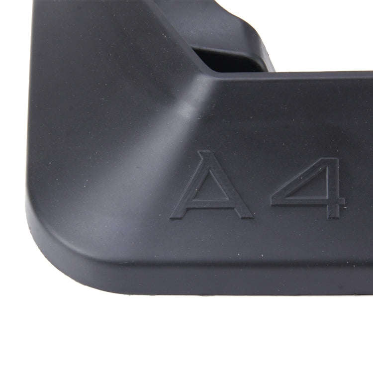 4 PCS Car Auto Semi-Rigid PVC Splash Flaps Mudguards Fender Guard for Audi A4L 2016 Version, For ...