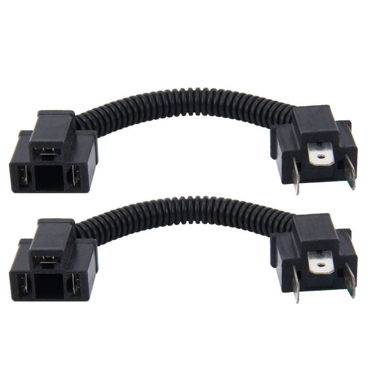 2 PCS H4 Car HID Xenon Headlight Male to Female Conversion Cable, H4