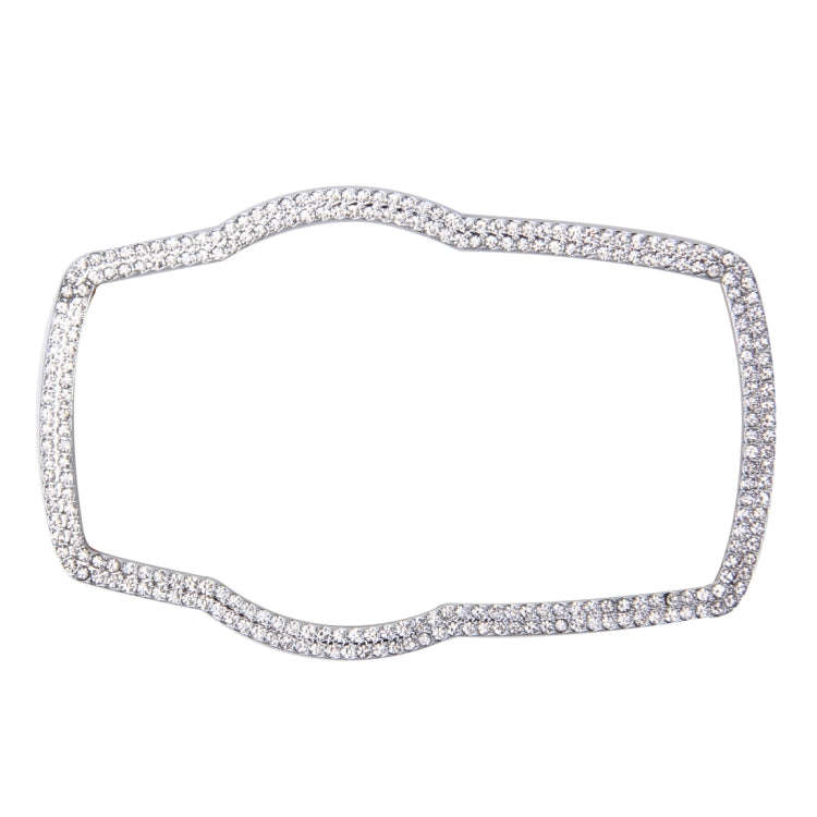 Car Aluminum Steering Wheel Decoration Ring with Diamonds For BMW