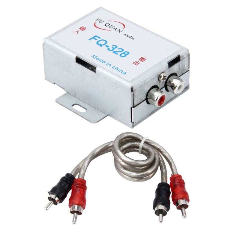 FQ-328 3.5mm Car RCA Amplifier Audio Noise Filter, FQ-328