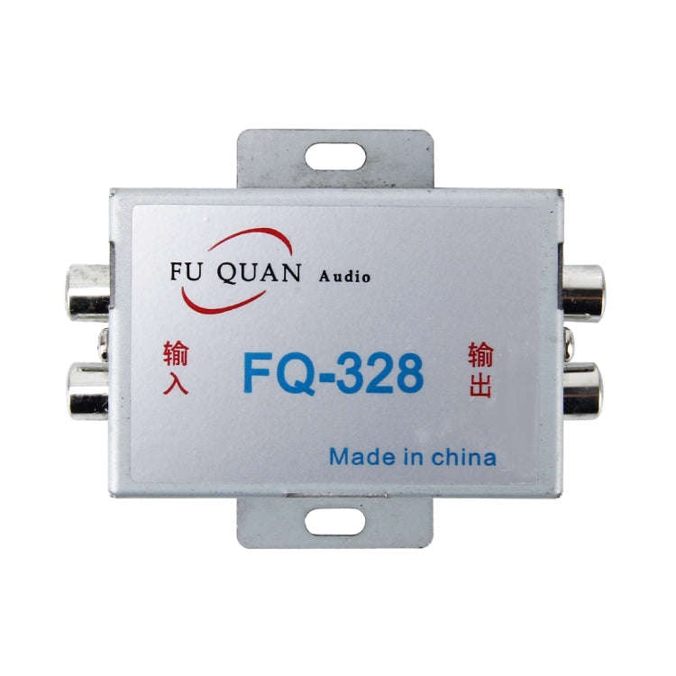 FQ-328 3.5mm Car RCA Amplifier Audio Noise Filter, FQ-328