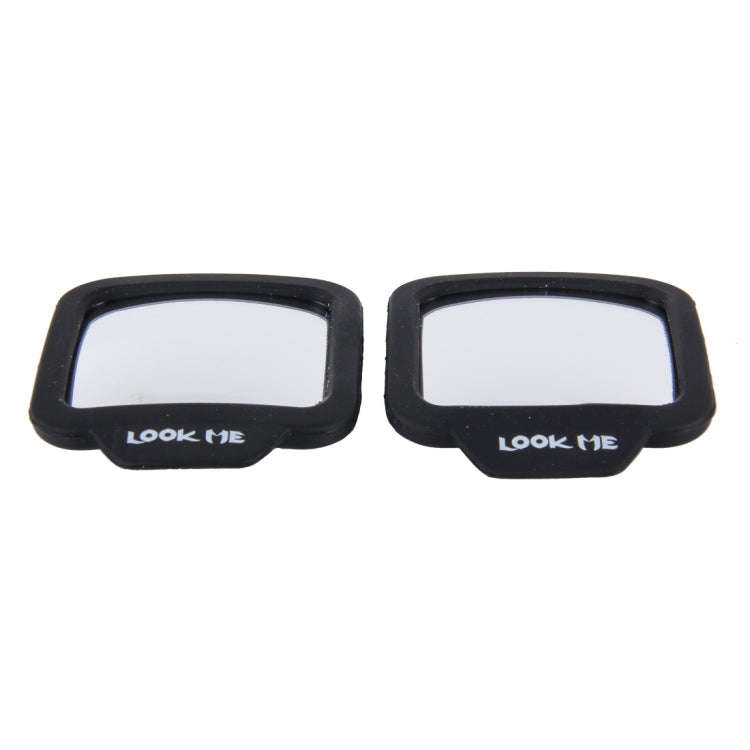 2 PCS 270 Degree Wide-angle Lens Magnetic Adjustable Rear View Mirror, 270 Degree Wide-angle Mirror