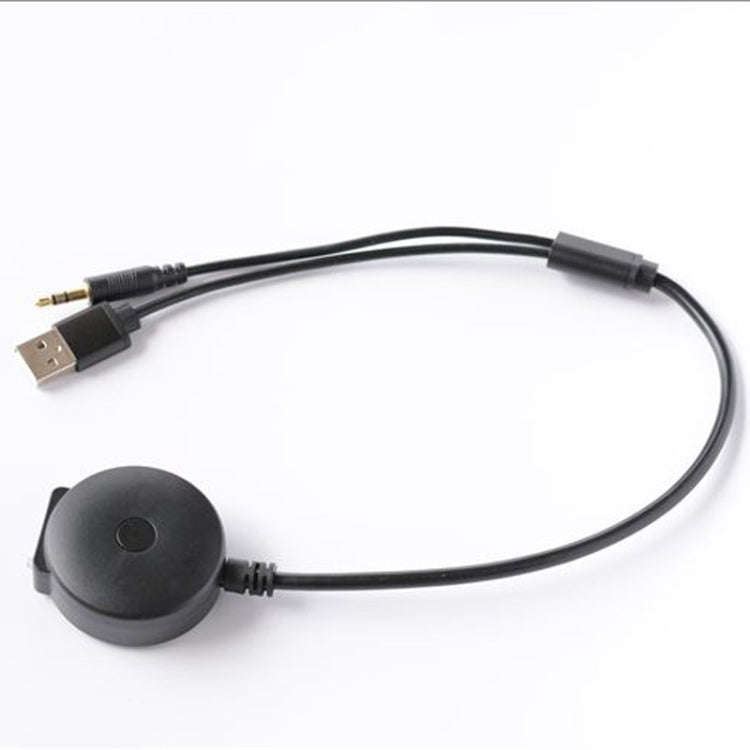 Universal Car Bluetooth Adapter Radio Stereo AUX Cable Adapter AUX USB Interface, AUX USB Interface