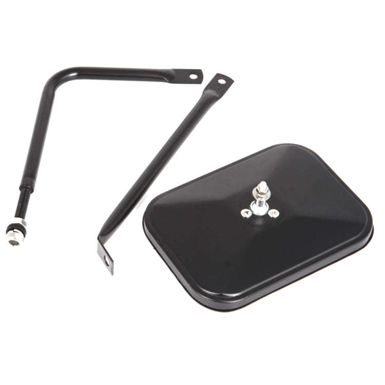 2 PCS Car Door Off Side View Mirror Rectangular Reversing Mirrors for Jeep Wrangler JL 2018, For ...