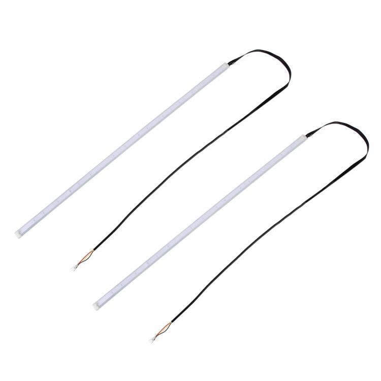 2 PCS 30cm DC12V 4.2W Ultra-thin Car Auto Double Colors Turn Lights / Running Lights, with LED SM...