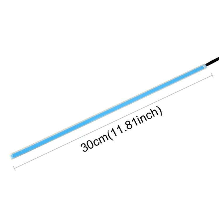 2 PCS 30cm DC12V 4.2W Ultra-thin Car Auto Double Colors Turn Lights / Running Lights, with LED SM...