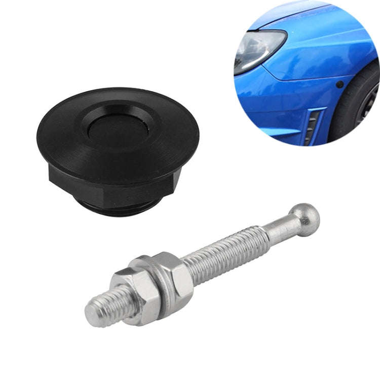 Car Mini Stainless Steel Quick-pins Push Button Billet Hood Pins Lock Clip Kit, Mini Stainless St...