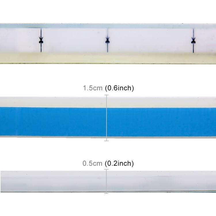 2 PCS 45cm DC12V 5W Ultra-thin Waterproof Car Auto Double Colors Turn Lights / Running Lights SMD...