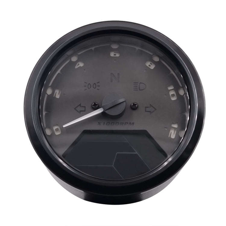Motorcycle LCD Digital Tachometer Speedometer Odometer Gauge, CS-363
