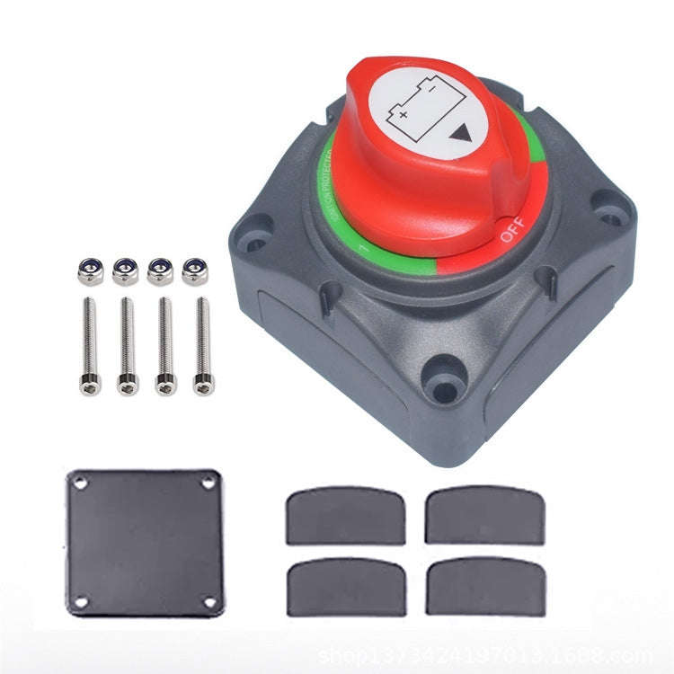 Car Auto RV Marine Boat Battery 3-level Current Distribution Selector Isolator Disconnect Rotary ...
