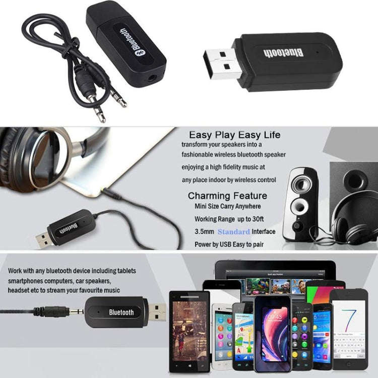 M1 Bluetooth Audio Transmitter Receiver Adapter Portable Audio Player, M1