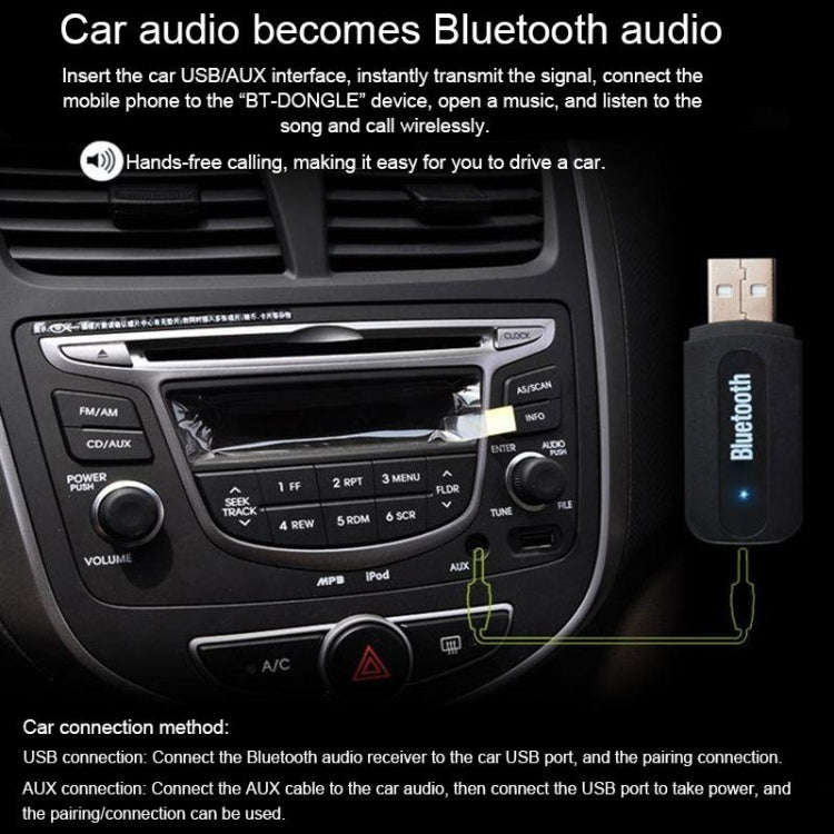 M1 Bluetooth Audio Transmitter Receiver Adapter Portable Audio Player, M1