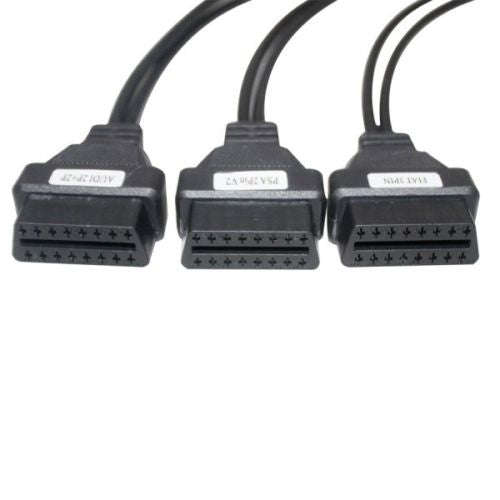 8 PCS Car Diagnostic Cable and Connector OBD2 Cable, 8 in 1  Car OBD2 Cable