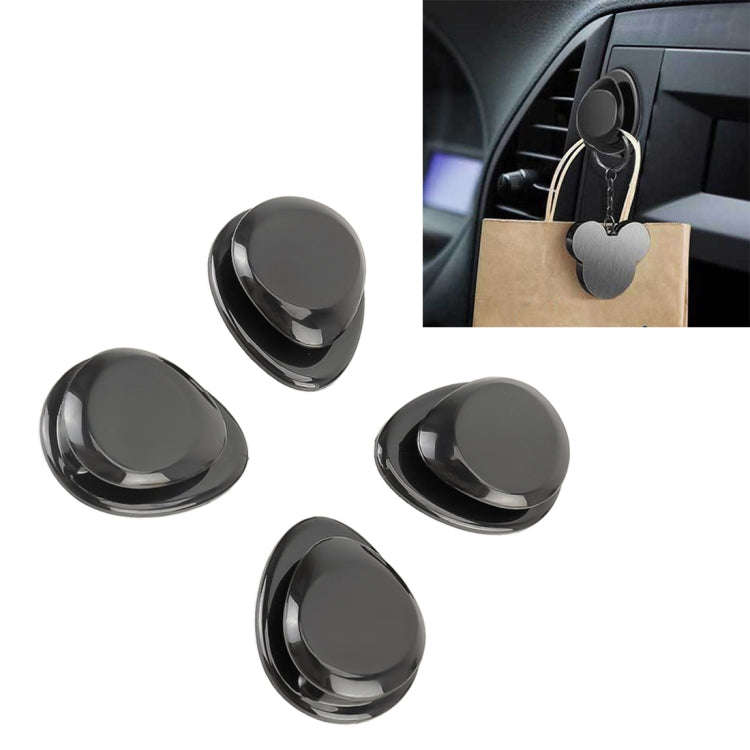 3R-2153 4 PCS Car Mini Convenient Hooks Bags Hanger Holder, 3R-2153