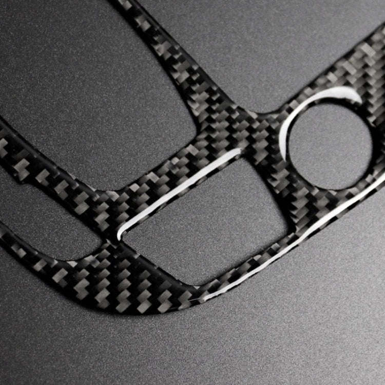 Car Carbon Fiber Gear Position Panel Decorative Sticker for Audi 2010-2018 Q5 / 2009-2016 A4L / 2...