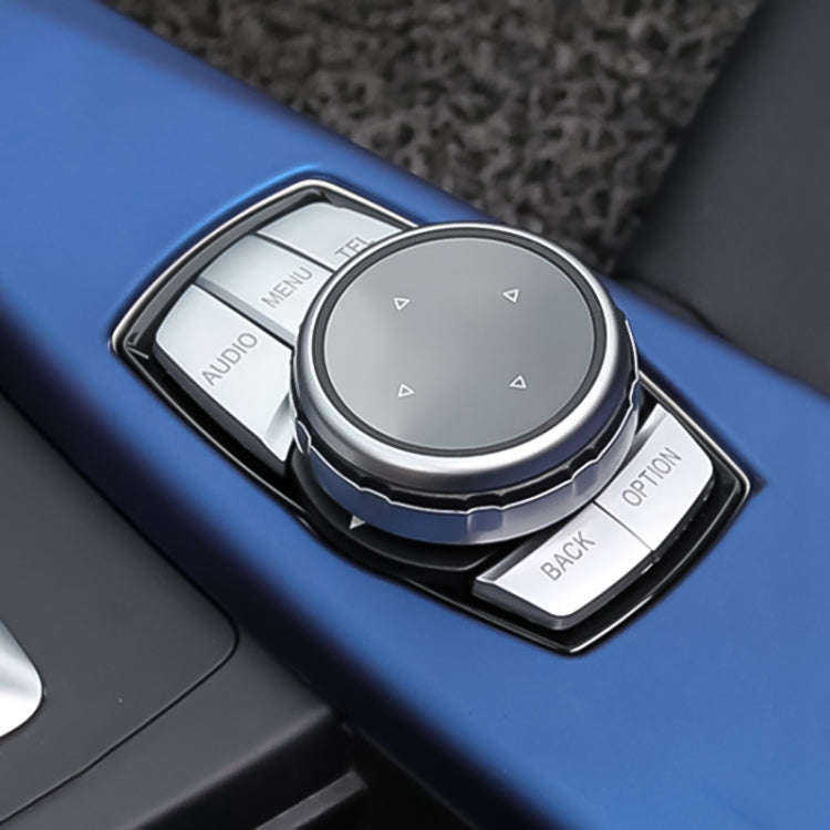 Multi-function Knob Modified IDRIVE Button Decorative Cover for BMW 1 2 3 5 Series X1 X3 X5 X6, F...