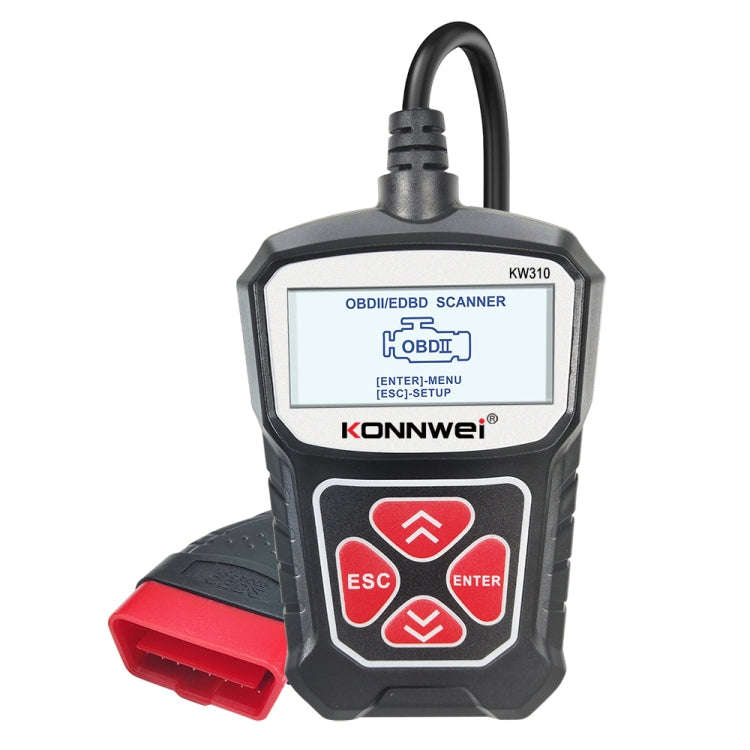 KONNWEI KW310 OBD Car Fault Detector Code Reader ELM327 OBD2 Scanner Diagnostic Tool, KW310