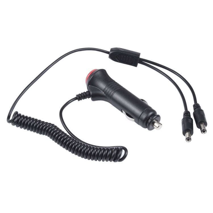 12-24V Car Cigarette Lighter Switch Plug to DC5.5x2.1mm Charger Spring Power Cable, Switch Plug