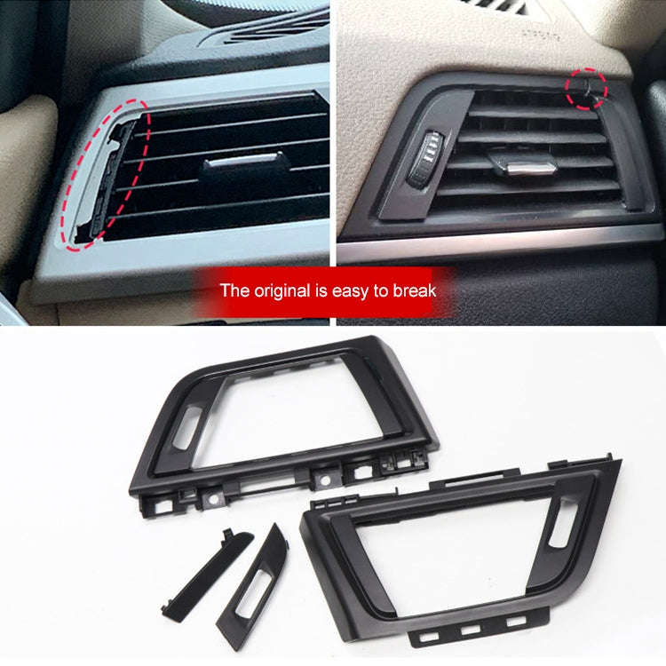 Car Right Side Air Conditioner Vent Panel 64229253217 for BMW 3 Series, Left Driving(Color: Matte...