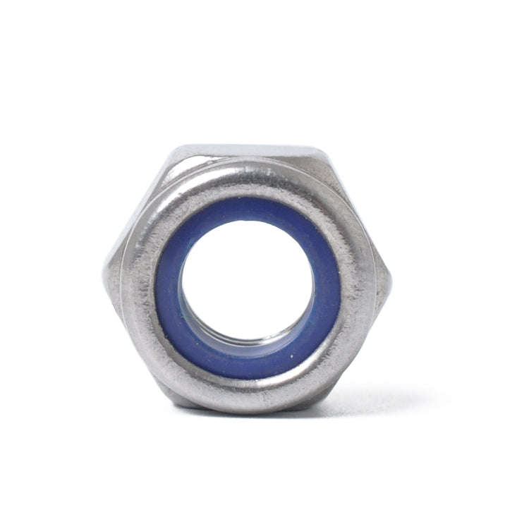 60 PCS Car 304 Stainless Steel Lock Nuts Nylon Insert Locknut Kit M3-M10, 60 PCS
