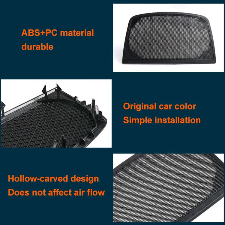 Car Dashboard Speaker Cover for BMW X5 / X6, Left Driving, Dashboard Speaker Cover