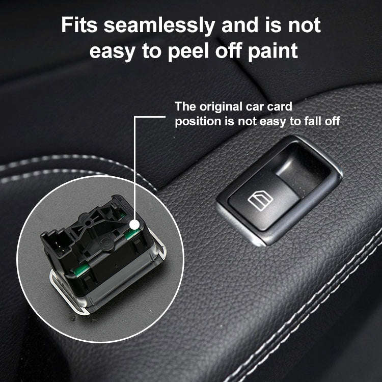 Car Single Window Glass Lift Switch for Mercedes-Benz W166, Left Driving, Single Switch