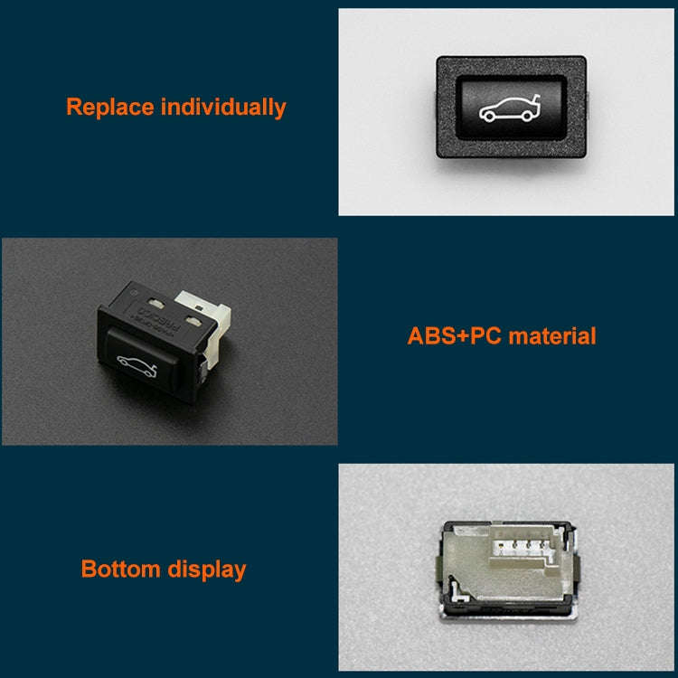 Car Trunk Switch Button for BMW F30, Left Driving, For BMW F30