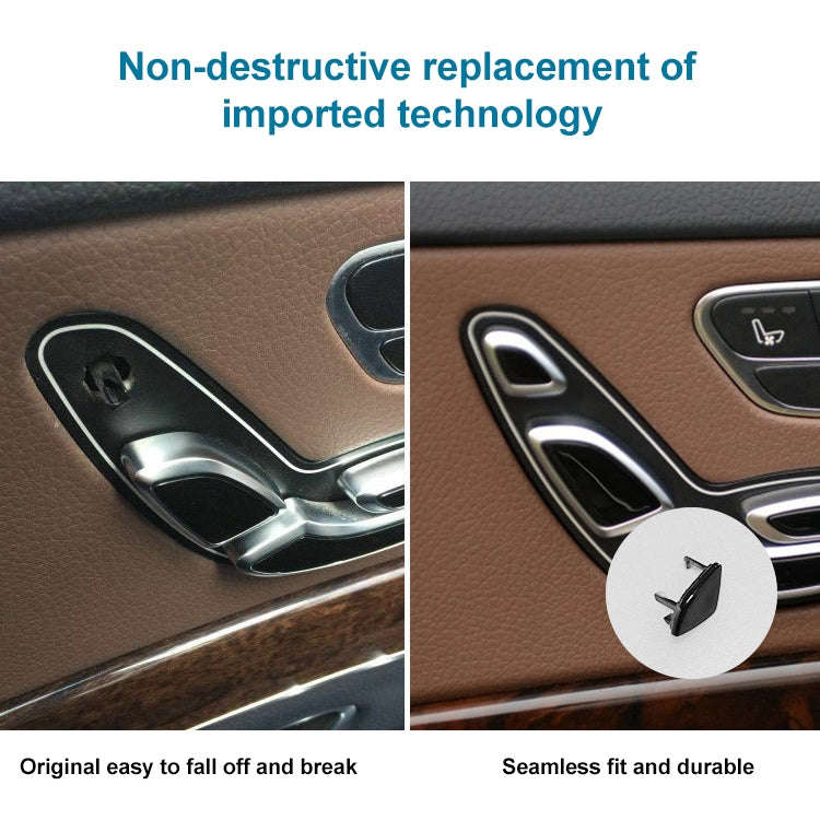Car Left Side Seat Headrest Adjustment Switch Button for Mercedes-Benz S Class W222 2014-2019, Le...