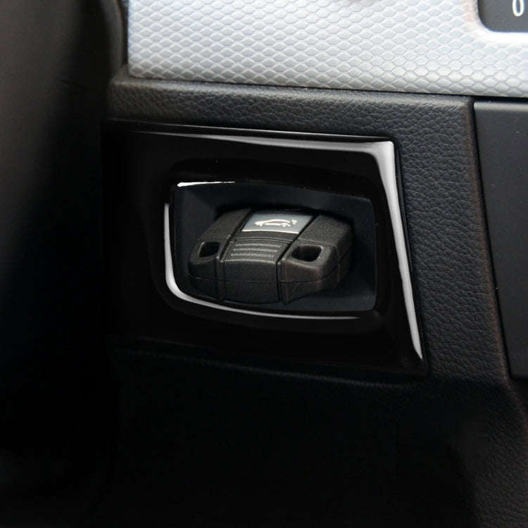 For BMW 3 Series E90 2005-2012 Car Ignition Switch Keyhole Decorative Sticker, Left Drive, Car Ig...