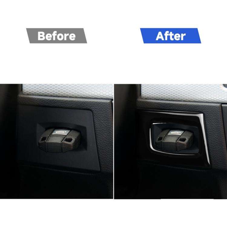 For BMW 3 Series E90 2005-2012 Car Ignition Switch Keyhole Decorative Sticker, Left Drive, Car Ig...
