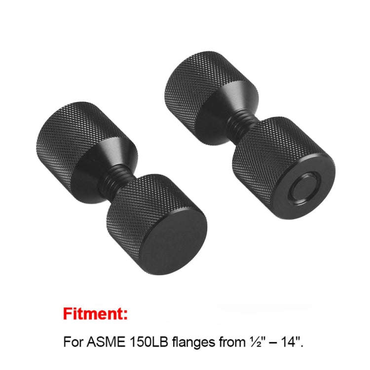 1-1/8 inch Two Hole Pins Set Handy 6061 Aluminum Construction 2 Hole Flange Alignment Pin, 1-1/8 ...