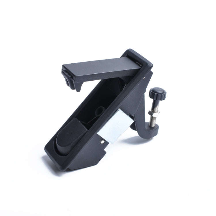 Black Zinc Alloy Adjustable Lever Hand Operated Compression Latch with Raised Trigger for RV / Tr...