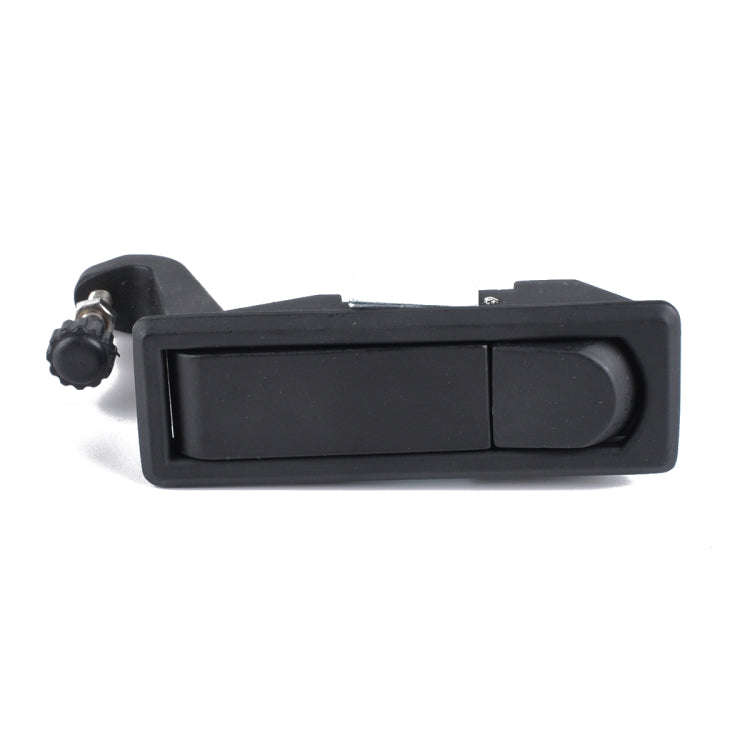 Black Zinc Alloy Adjustable Lever Hand Operated Compression Latch with Raised Trigger for RV / Tr...