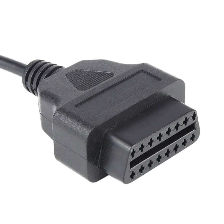 Car OBD II 7 Pin to 16 Pin Adapter Cable for Ford, For Ford